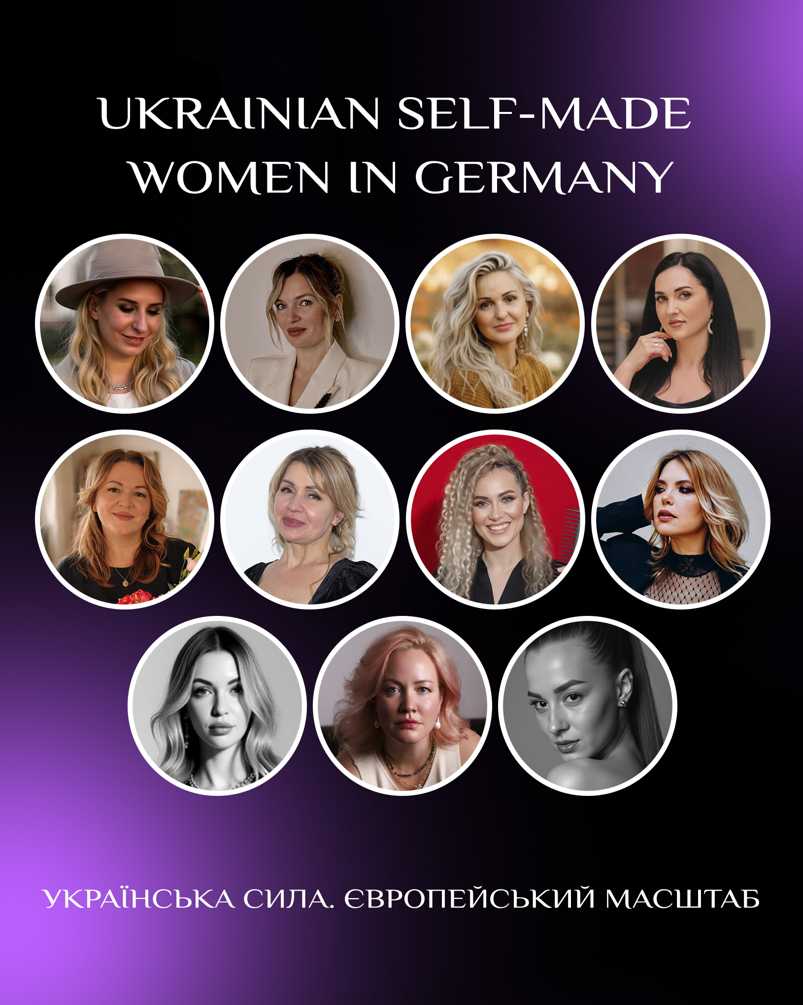 Ukrainian Self-made Women in Germany